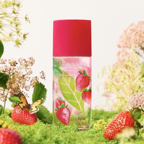 Green Tea Strawberry Basil